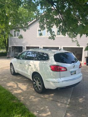 White 2017 Buick Enclave Leather