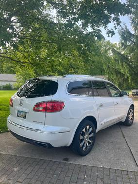 White 2017 Buick Enclave Leather
