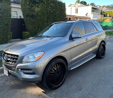 Gray 2012 Mercedes-Benz M-Class ML 350 4MATIC