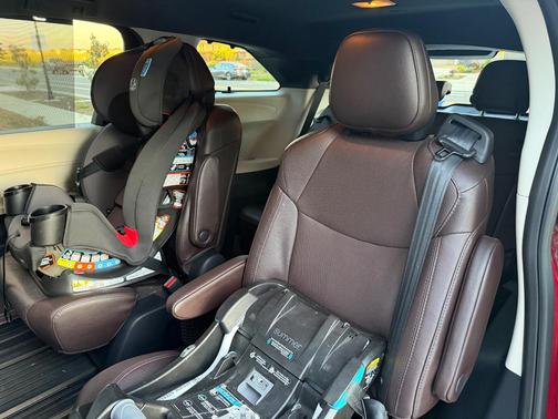 Red 2021 Toyota Sienna Platinum 7 Passenger