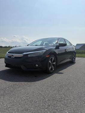 Black 2016 Honda Civic Touring