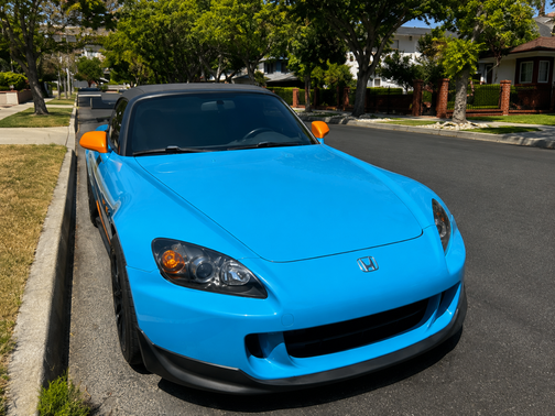 Blue 2004 Honda S2000 Base