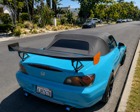 Blue 2004 Honda S2000 Base