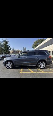 Gray 2015 Mercedes-Benz GL-Class GL 550 4MATIC