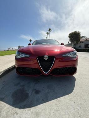 Red 2018 Alfa Romeo Giulia Ti Sport