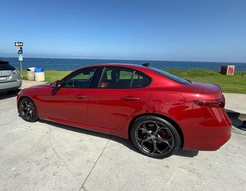 Red 2018 Alfa Romeo Giulia Ti Sport