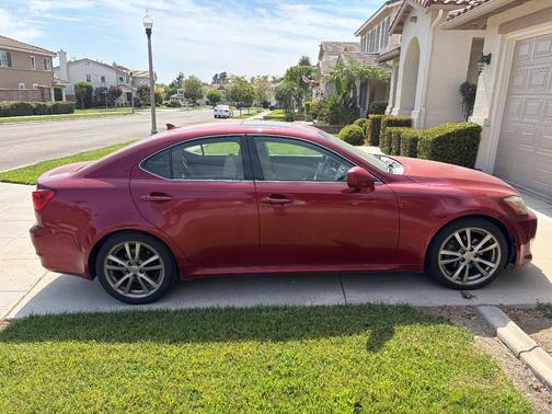 Red 2008 Lexus IS 250 Base