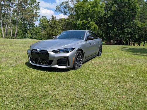 Gray 2023 BMW i4 Gran Coupe M50