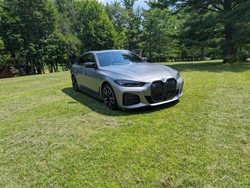 Gray 2023 BMW i4 Gran Coupe M50