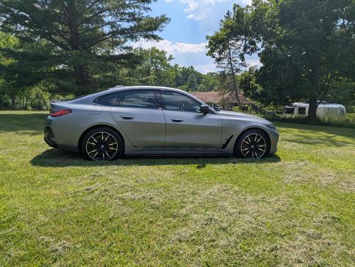 Gray 2023 BMW i4 Gran Coupe M50
