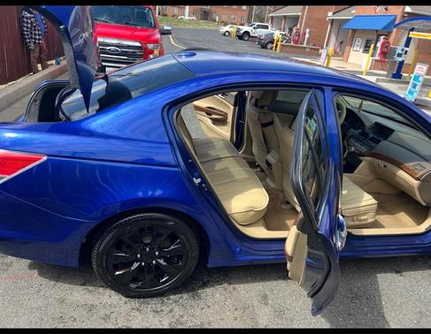 Blue 2010 Honda Accord EX-L