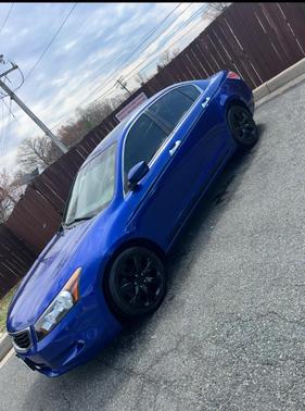 Blue 2010 Honda Accord EX-L