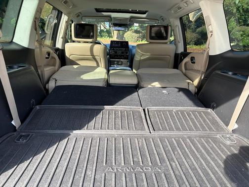Blue 2023 Nissan Armada Platinum