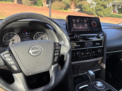 Blue 2023 Nissan Armada Platinum