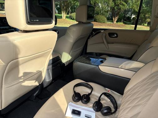 Blue 2023 Nissan Armada Platinum
