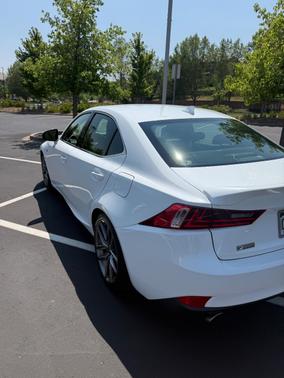 White 2015 Lexus IS 350 Base
