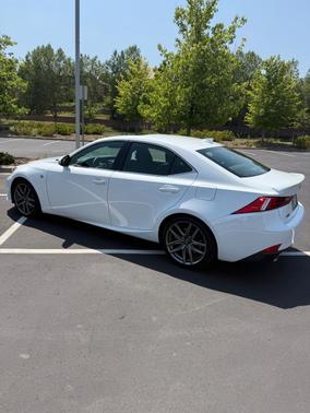 White 2015 Lexus IS 350 Base