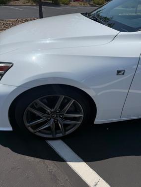 White 2015 Lexus IS 350 Base