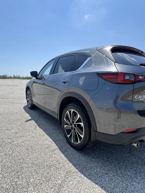 Gray 2022 Mazda CX-5 2.5 S Premium Package