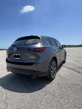 Gray 2022 Mazda CX-5 2.5 S Premium Package