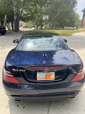 Blue 2015 Mercedes-Benz SLK-Class SLK 250