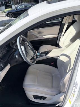 White 2013 BMW 528 i