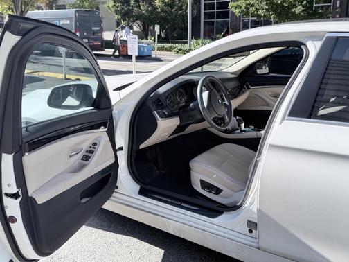White 2013 BMW 528 i