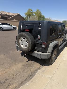 Black 2009 Jeep Wrangler Unlimited X