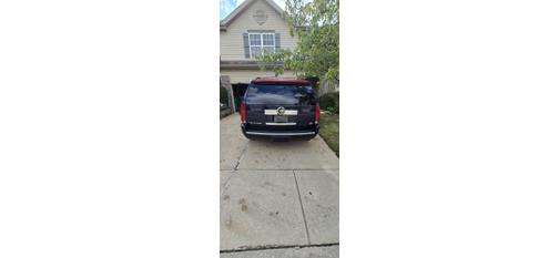 Blue 2007 Cadillac Escalade Base