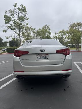 Silver 2011 Kia Optima LX