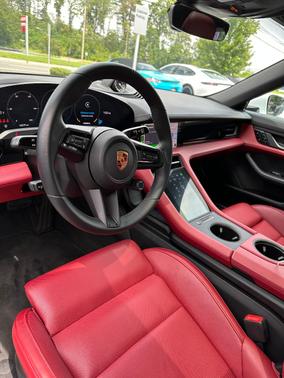 White 2020 Porsche Taycan Taycan 4S