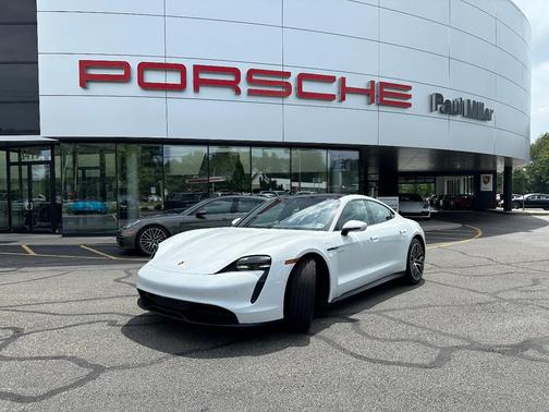 White 2020 Porsche Taycan Taycan 4S