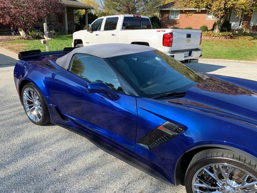 Blue 2018 Chevrolet Corvette Z06