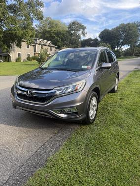 Gray 2015 Honda CR-V EX-L
