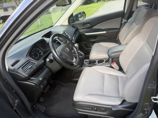 Gray 2015 Honda CR-V EX-L