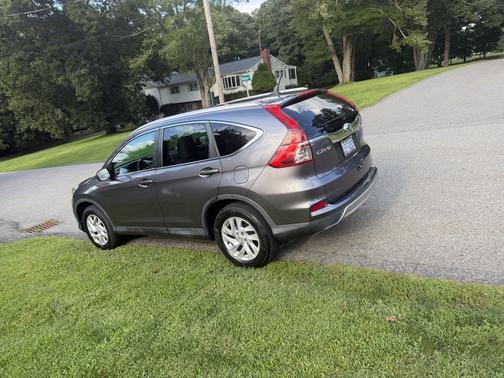 Gray 2015 Honda CR-V EX-L