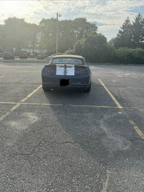 Blue 2010 Ford Mustang GT Premium