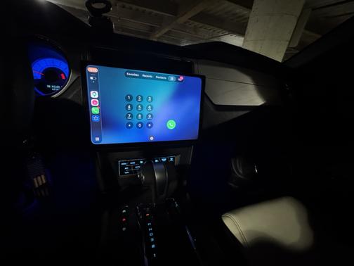 Blue 2010 Ford Mustang GT Premium