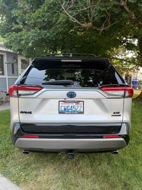 Silver 2021 Toyota RAV4 Hybrid XSE