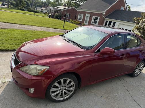 Red 2007 Lexus IS 250 Base