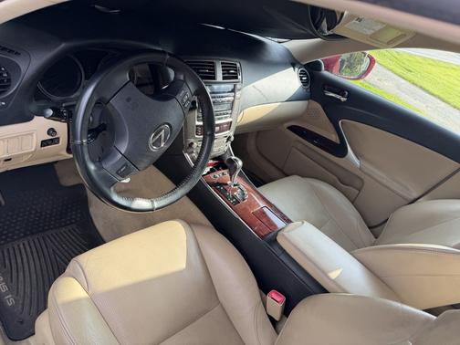 Red 2007 Lexus IS 250 Base