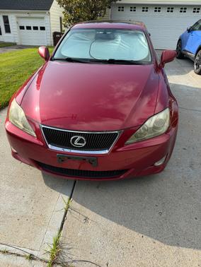 Red 2007 Lexus IS 250 Base