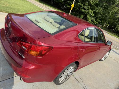 Red 2007 Lexus IS 250 Base