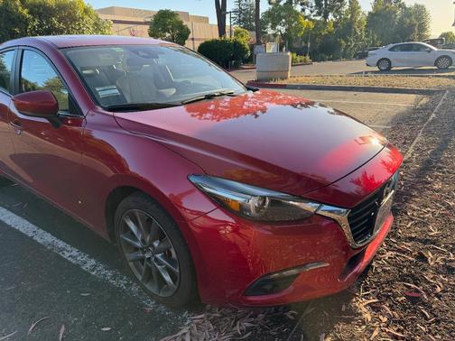 Red 2018 Mazda Mazda3 Grand Touring