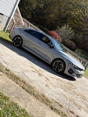 Gray 2022 Kia K5 GT-Line