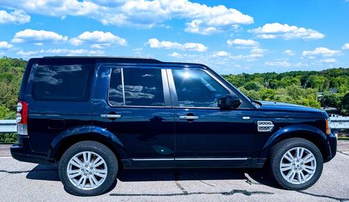 Blue 2012 Land Rover LR4 HSE