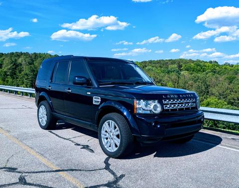 Blue 2012 Land Rover LR4 HSE