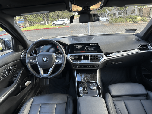 Gray 2019 BMW 330 i