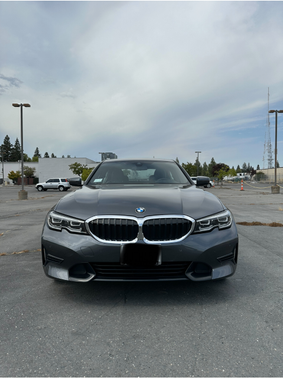 Gray 2019 BMW 330 i