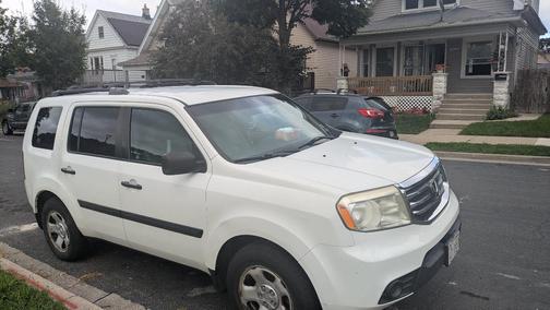 White 2012 Honda Pilot LX